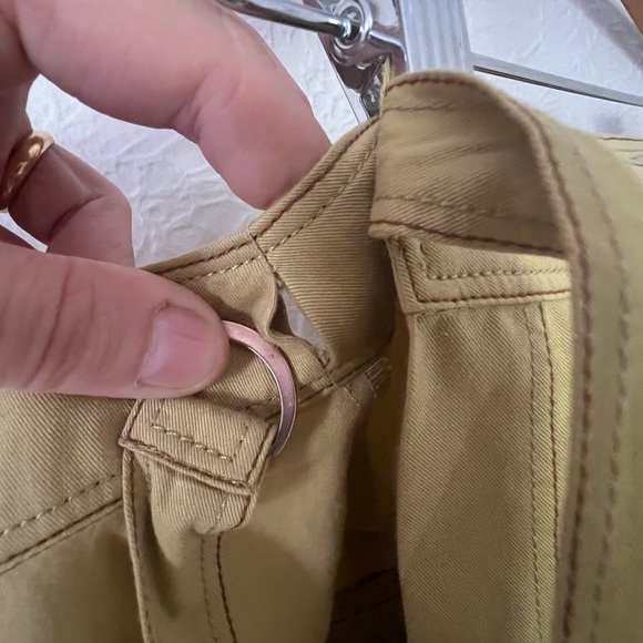 SITKA SEMSCH 100% Cotton Green Wrap Asymmetrical Long with Pockets Skirt Small - Picture 7 of 12